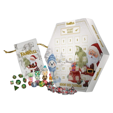 FanRoll Advent Calendar Holiday Dice 2026 (PRE-ORDER)