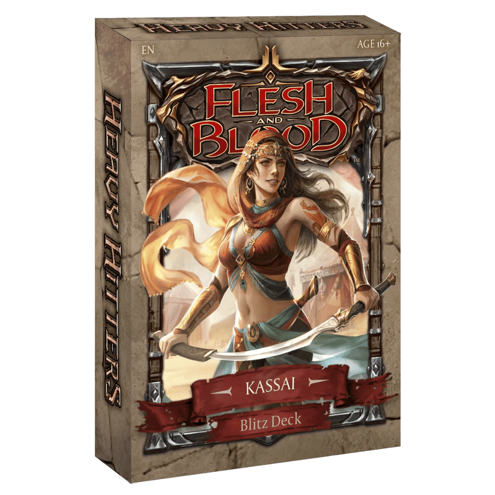 Flesh And Blood TCG: Heavy Hitters Blitz Deck (Kayo) - Thirsty Meeples