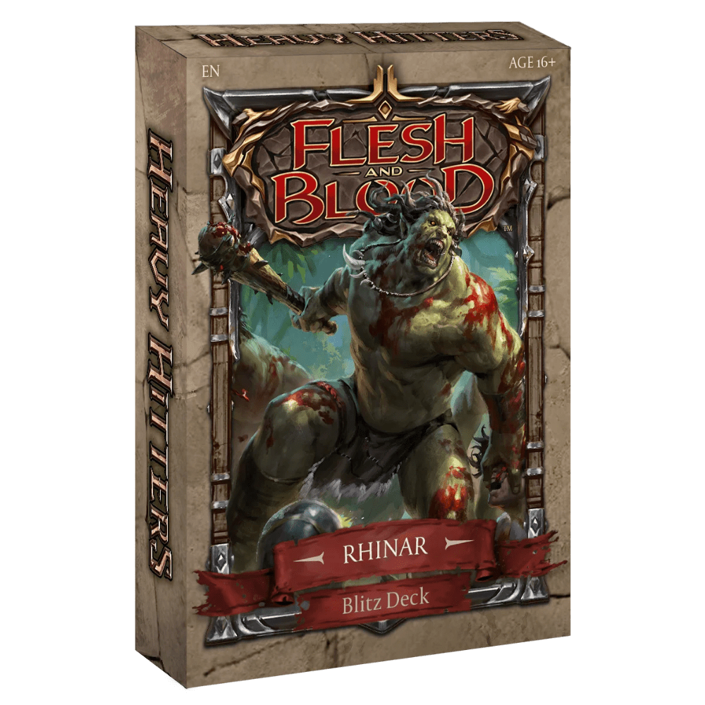 Flesh And Blood TCG: Heavy Hitters Blitz Deck (Rhinar)