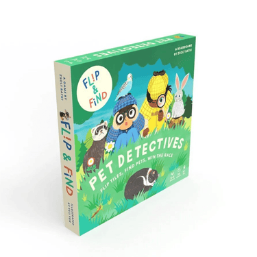 Flip and Find: Pet Detectives - Thirsty Meeples