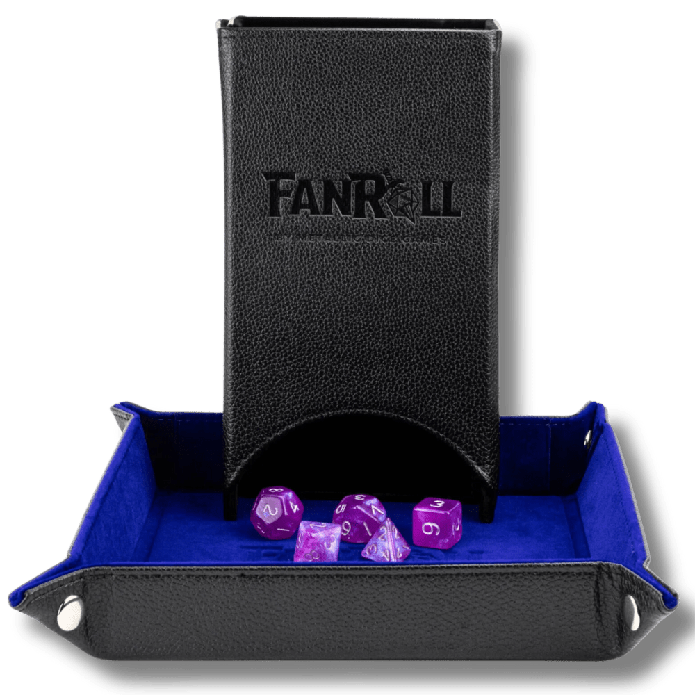 Fold Up Dice Tower: Black