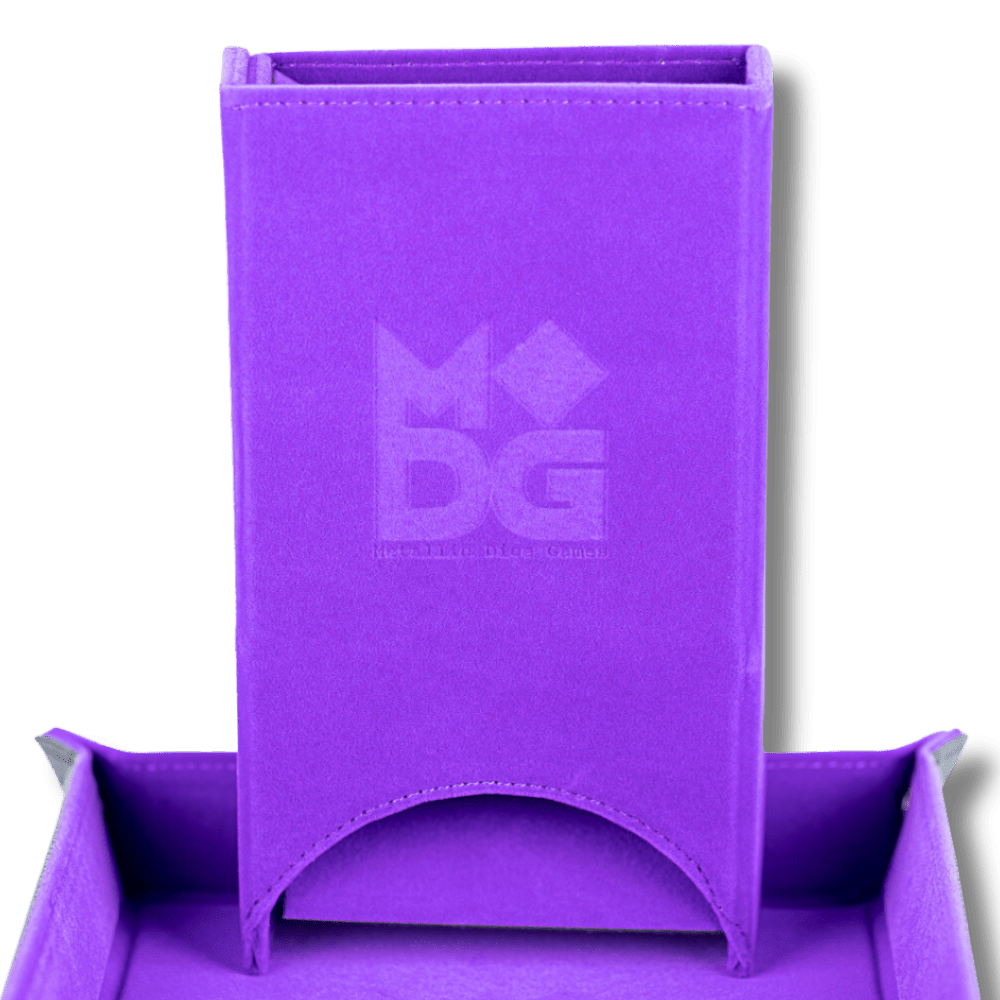 Fold Up Dice Tower: Purple