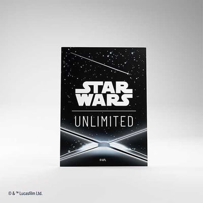 Star Wars: Unlimited Art Sleeves (Card Back Black) (PRE-ORDER)