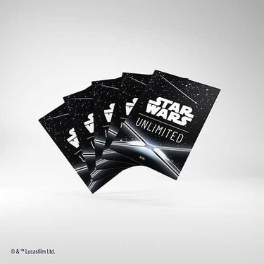 Star Wars: Unlimited Art Sleeves (Card Back Black)