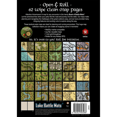 Giant Book of Battle Mats Wilds, Wrecks & Ruins