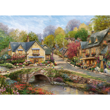 Summer in Cobblestone Village