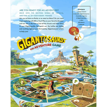 Gigantosaurus: The Adventure Game - Thirsty Meeples