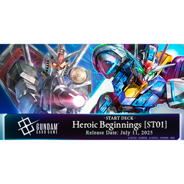 Gundam Card Game: Heroic Beginnings Gundam Assemble Starter Set [ST01A] (PRE-ORDER)