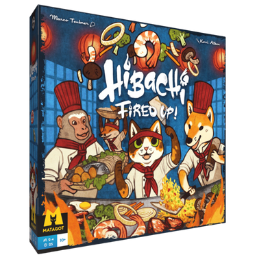 Hibachi: Fired Up (DAMAGED) - Thirsty Meeples