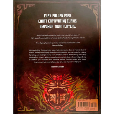 Heliana's Guide to Monster Hunting RPG: L'Arsene's Crafting Catalogue (PRE-ORDER) - Thirsty Meeples