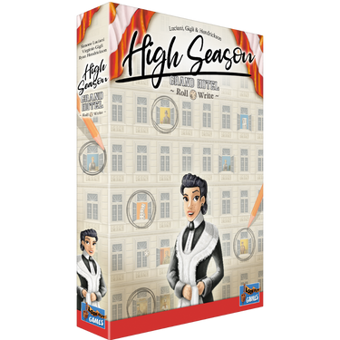High Season: Grand Hotel Roll & Write