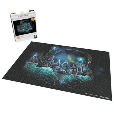 Harry Potter: Magic of Hogwarts Glow Puzzle (1000 Pieces)