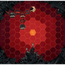 Heart: The City Beneath RPG - Map and Sticker Set - Thirsty Meeples