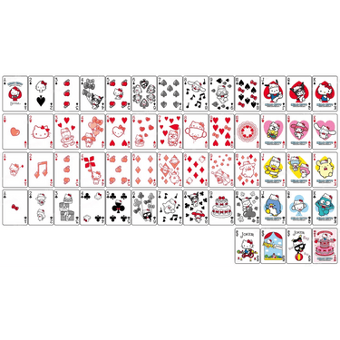 Hello Kitty 50th Anniversary Playing Cards