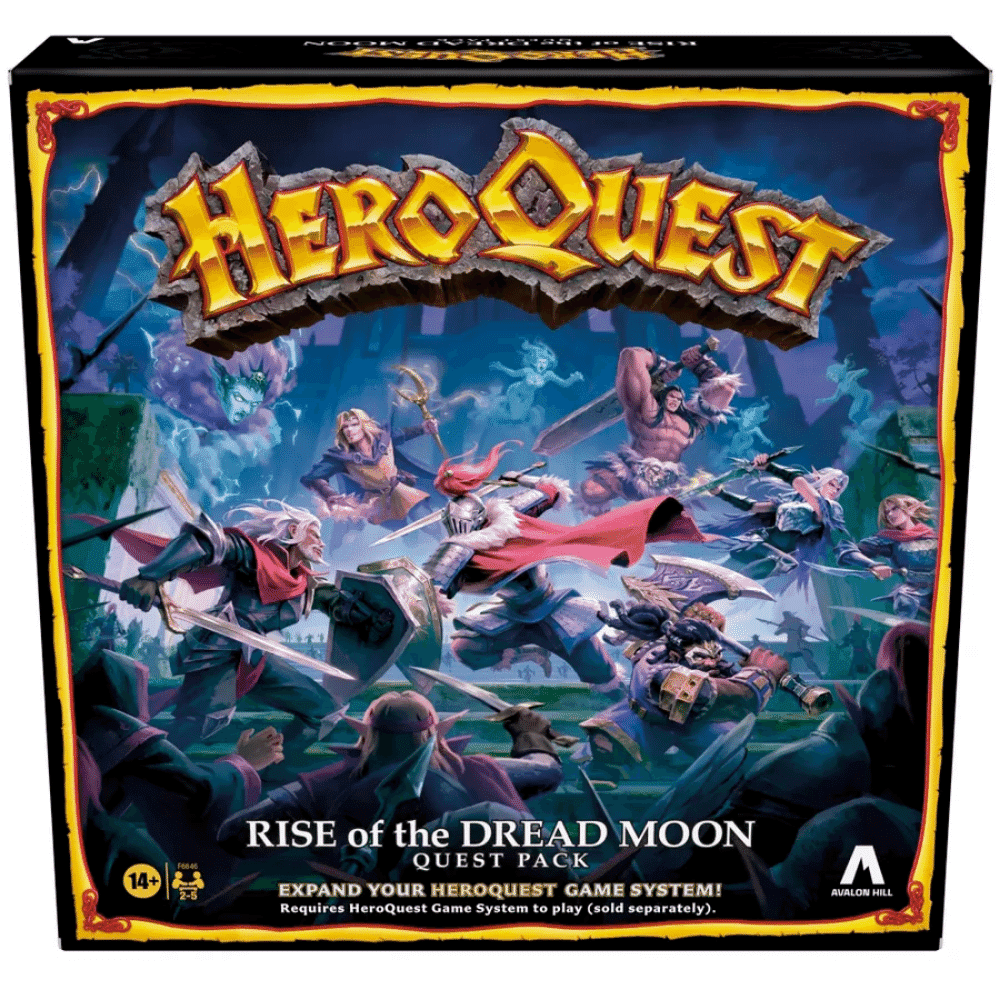 HeroQuest: Rise of The Dread Moon (DAMAGED)