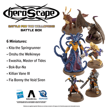 Heroscape: Battle for the Wellspring Battle Box - Thirsty Meeples