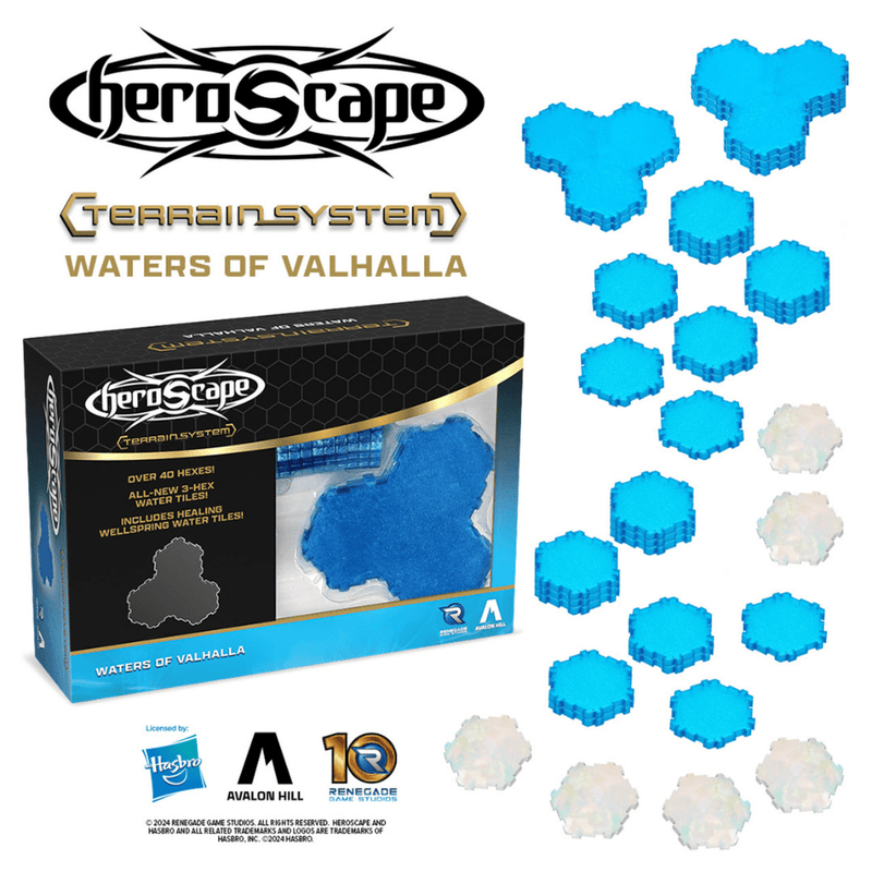 Heroscape: Waters of Valhalla Terrain Expansion (PRE-ORDER)