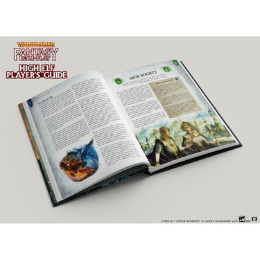 Warhammer Fantasy RPG: High Elf Player's Guide - Thirsty Meeples