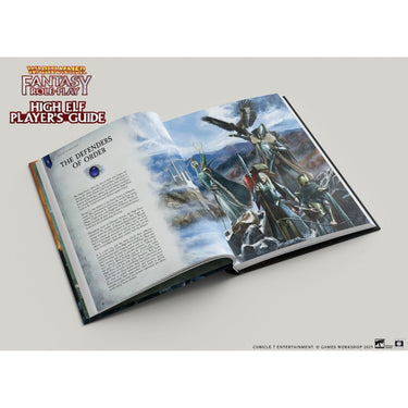 Warhammer Fantasy RPG: High Elf Player's Guide - Thirsty Meeples