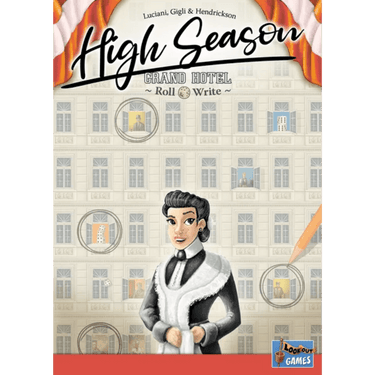 High Season: Grand Hotel Roll & Write