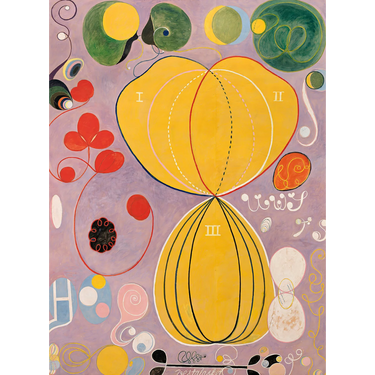 Hilma af Klint Double-Sided Jigsaw Puzzle Set - Thirsty Meeples