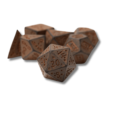 Illusory Stone RPG Dice Set: Granite (PRE-ORDER) - Thirsty Meeples
