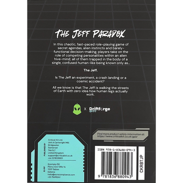 The Jeff Paradox RPG