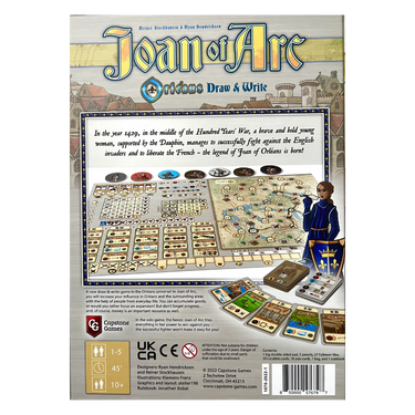 Joan of Arc: Orléans Draw & Write - Thirsty Meeples