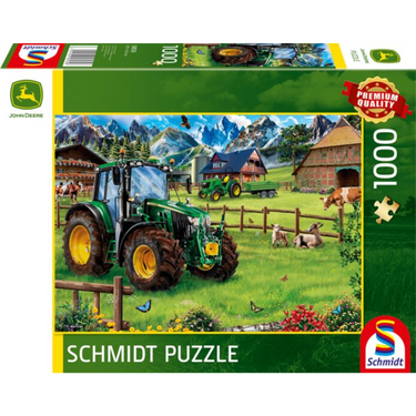 John Deere: Alpine Pasture With 6120 Tractor