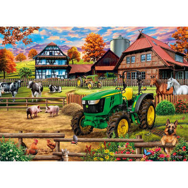 John Deere: Farm with 5050E Tractor