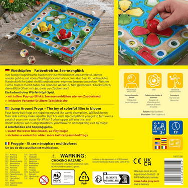 Jump Around Frogs - Thirsty Meeples