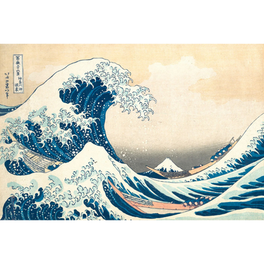 Hokusai Double-Sided Jigsaw Puzzle Set