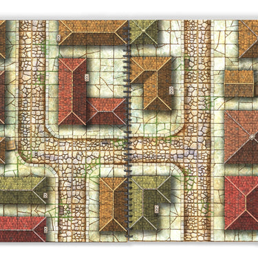 Giant Book of Battle Mats: Streets, Sewers & Cemeteries