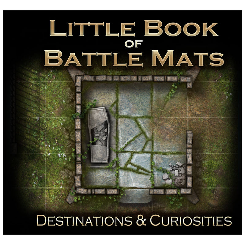 Destinations & Curiosities: Little Book Of Battle Mats (PRE-ORDER)