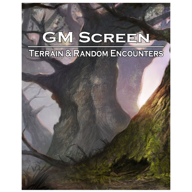 GM Screen: Terrain & Random Encounters (PRE-ORDER)