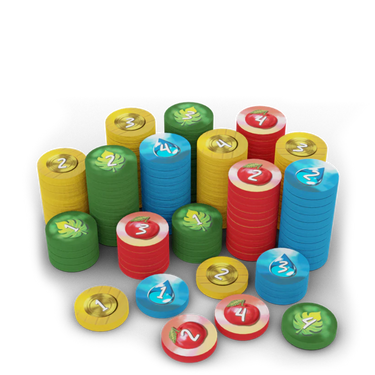 Life of the Amazonia: Upgraded Resource Tokens