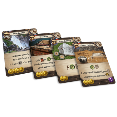 Lost Ruins of Arnak: Surprise Shipment item cards