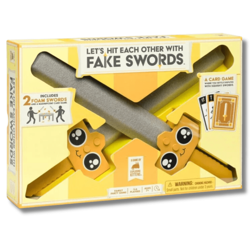 Let's Hit Each Other with Fake Swords