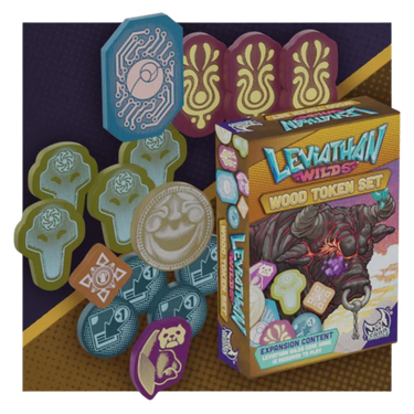 Leviathan Wilds: Wood Token Set