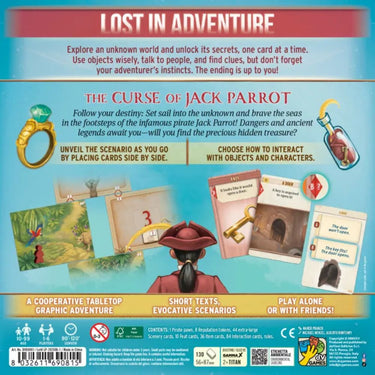 Lost in Adventure: The Curse of Jack Parrot (PRE-ORDER) - Thirsty Meeples