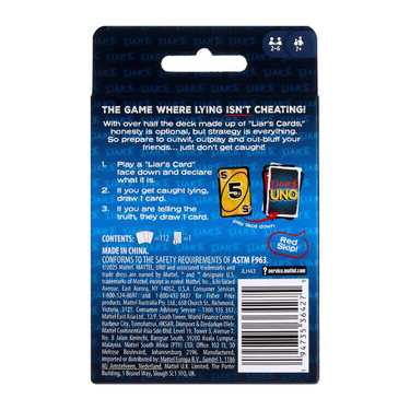 Liar's UNO - Thirsty Meeples