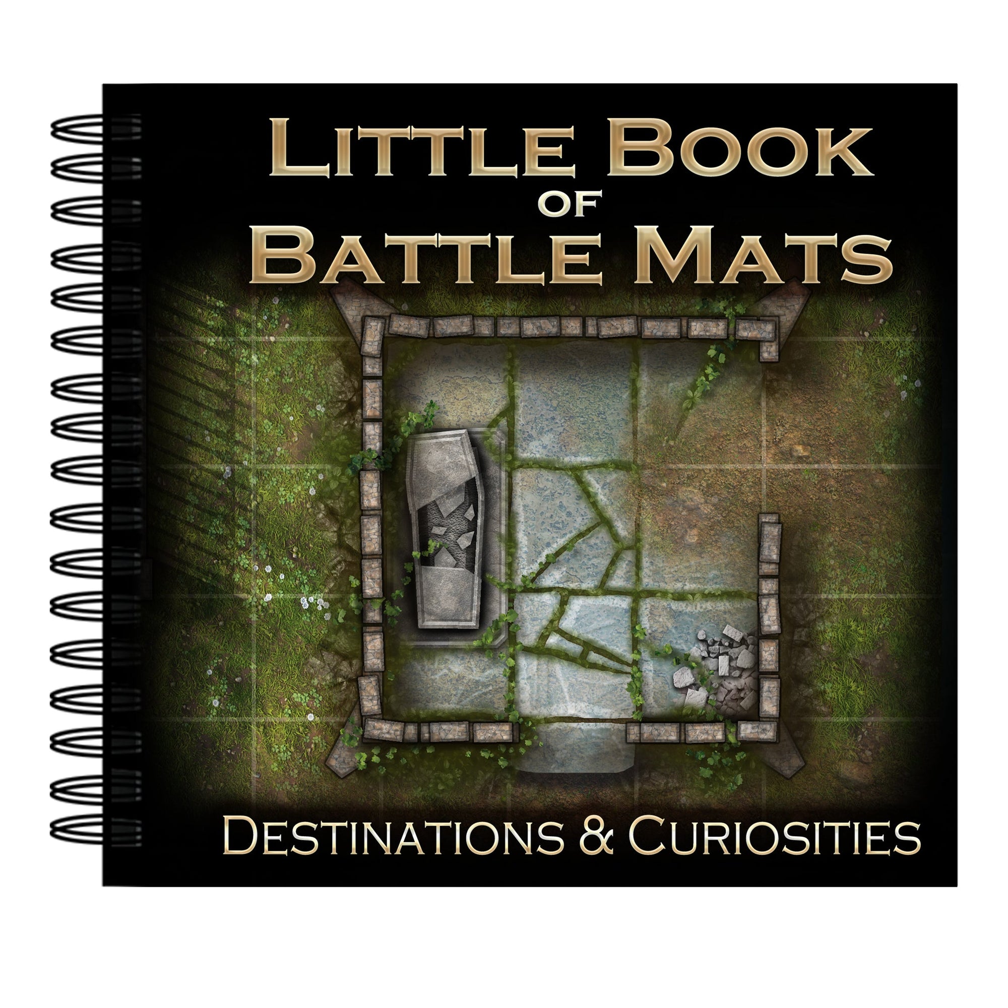 Destinations & Curiosities: Little Book Of Battle Mats (PRE-ORDER)