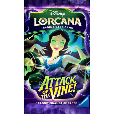 Disney Lorcana TCG: Attack of the Vine Booster Box (24 packs) (PRE-ORDER)
