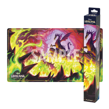 Disney Lorcana TCG: Playmat - Dragon Fire - Thirsty Meeples