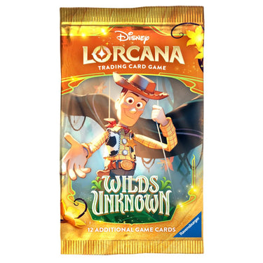 Disney Lorcana TCG: Wilds Unknown Booster Pack (PRE-ORDER)