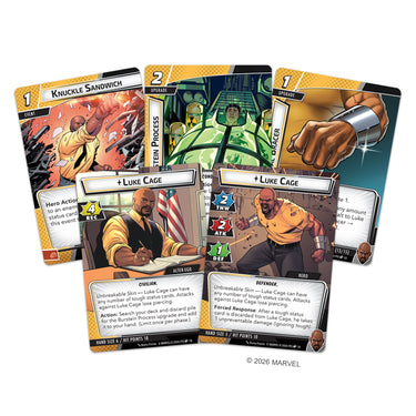 Luke Cage Hero Pack signature cards