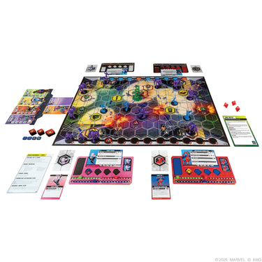 Night of the Goblin game board and components in play