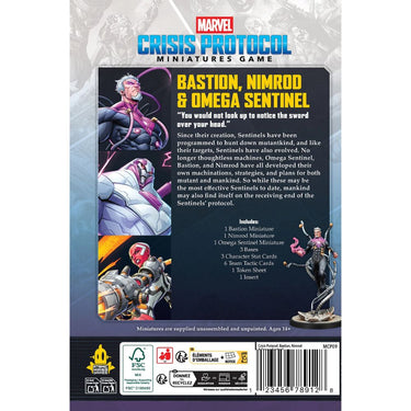 Marvel: Crisis Protocol - Bastion, Nimrod & Omega Sentinel