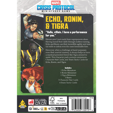 Marvel: Crisis Protocol – Echo, Ronin & Tigra