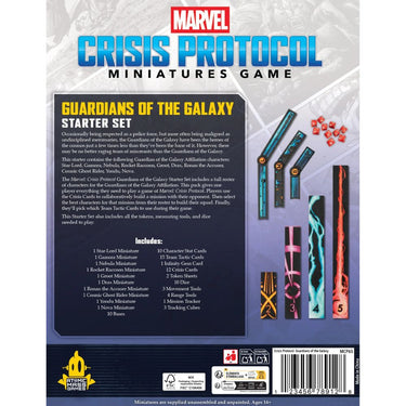 Marvel: Crisis Protocol - Guardians of The Galaxy Starter Set (PRE-ORDER)